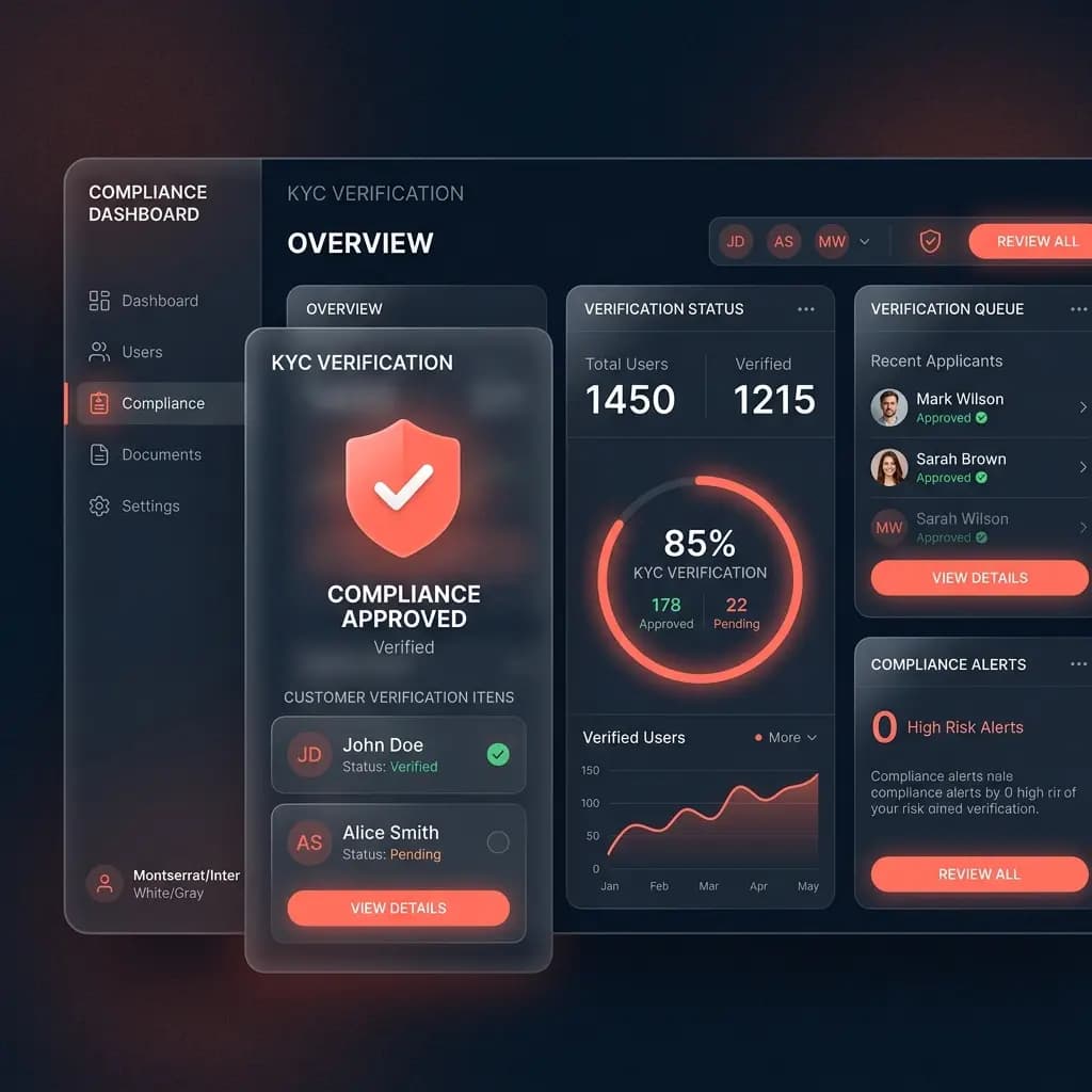 Compliance-Analystin prüft Identitätsangaben über eine Agent-Runtime