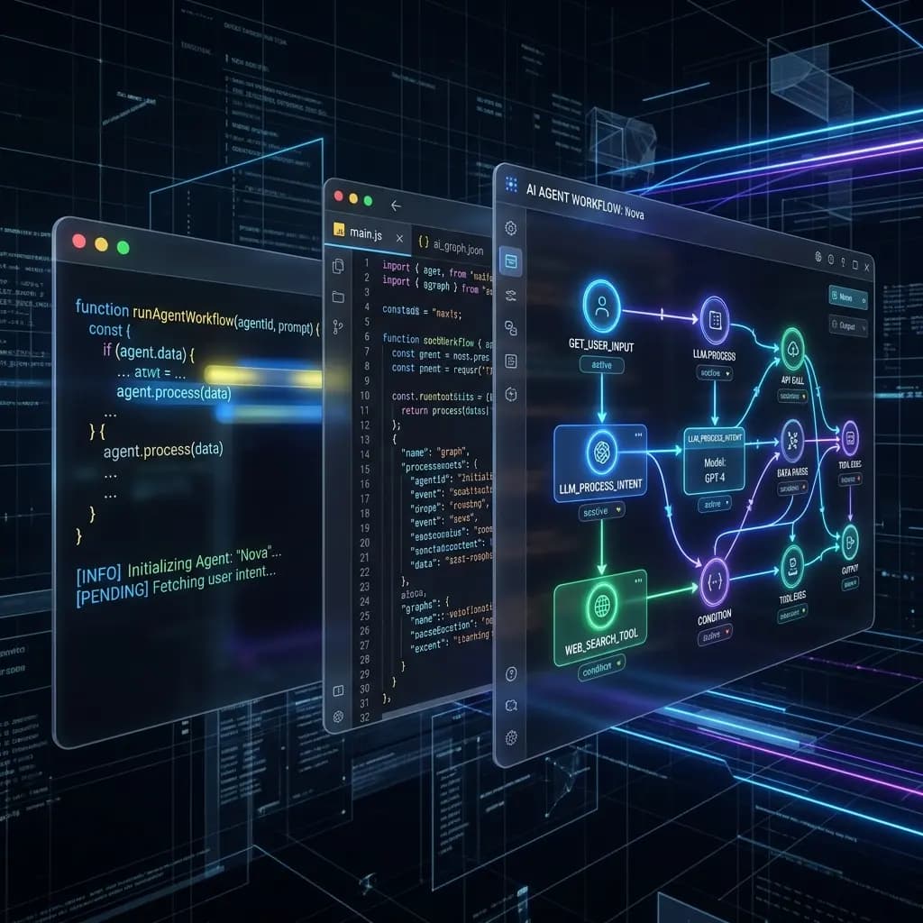Entwickler prototypt einen Agenten-Workflow mit dem FaceSearch Skill
