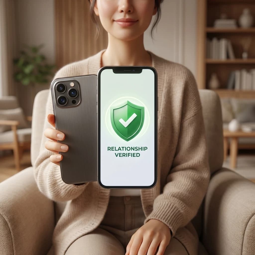 Verifying partner relationship status