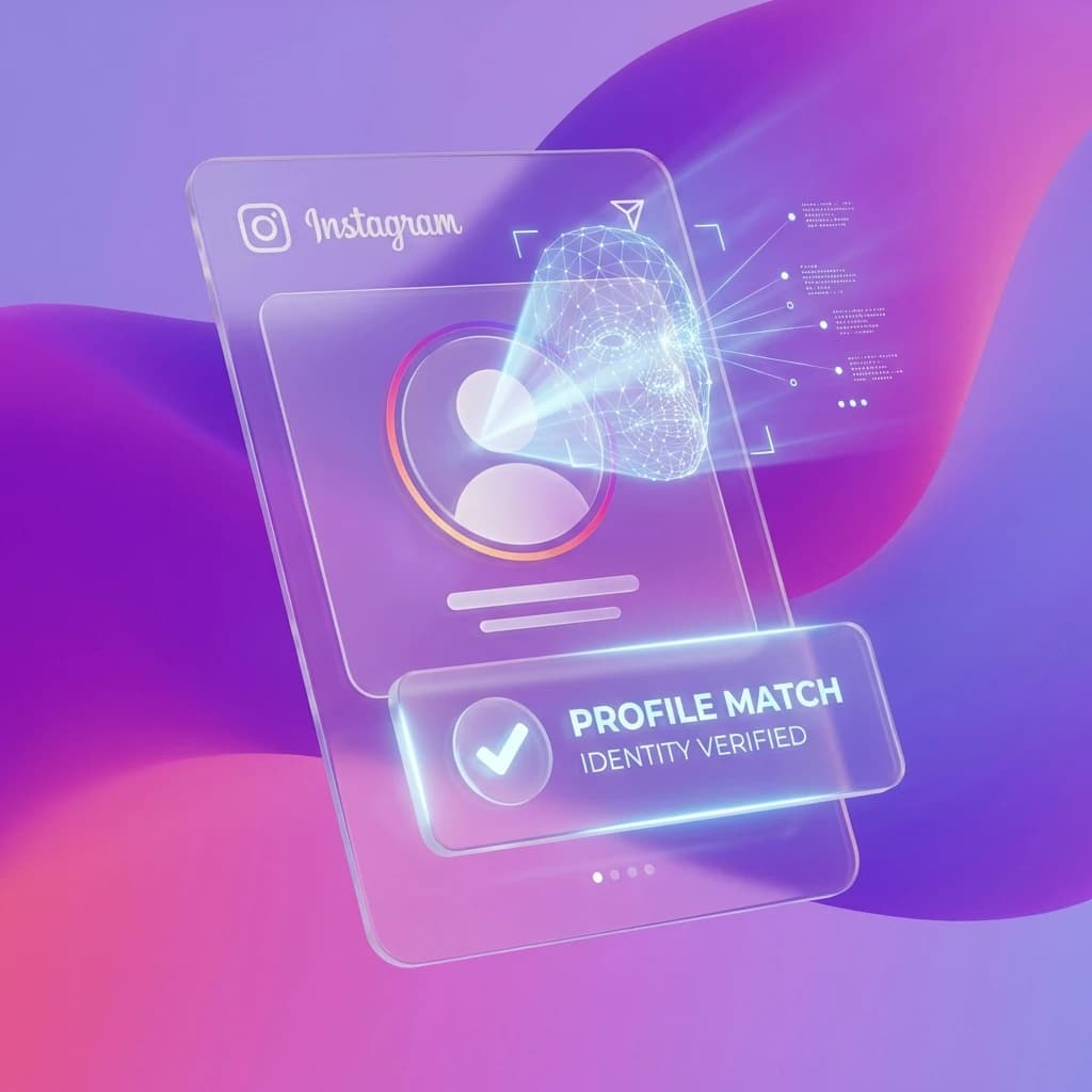 Instagram face search features visualization